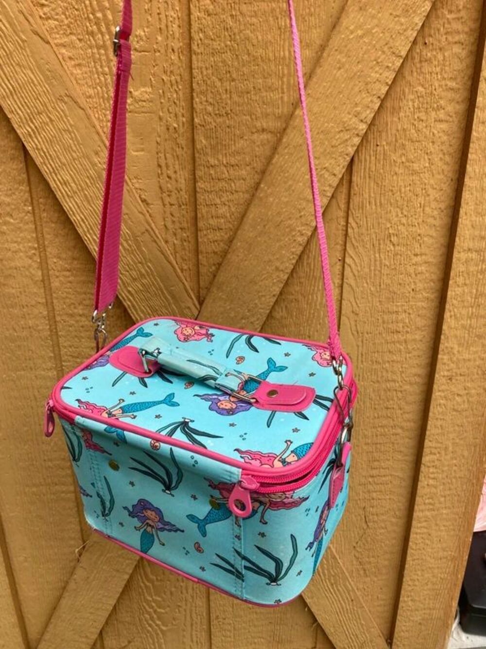 Teen girl travel makeup bag